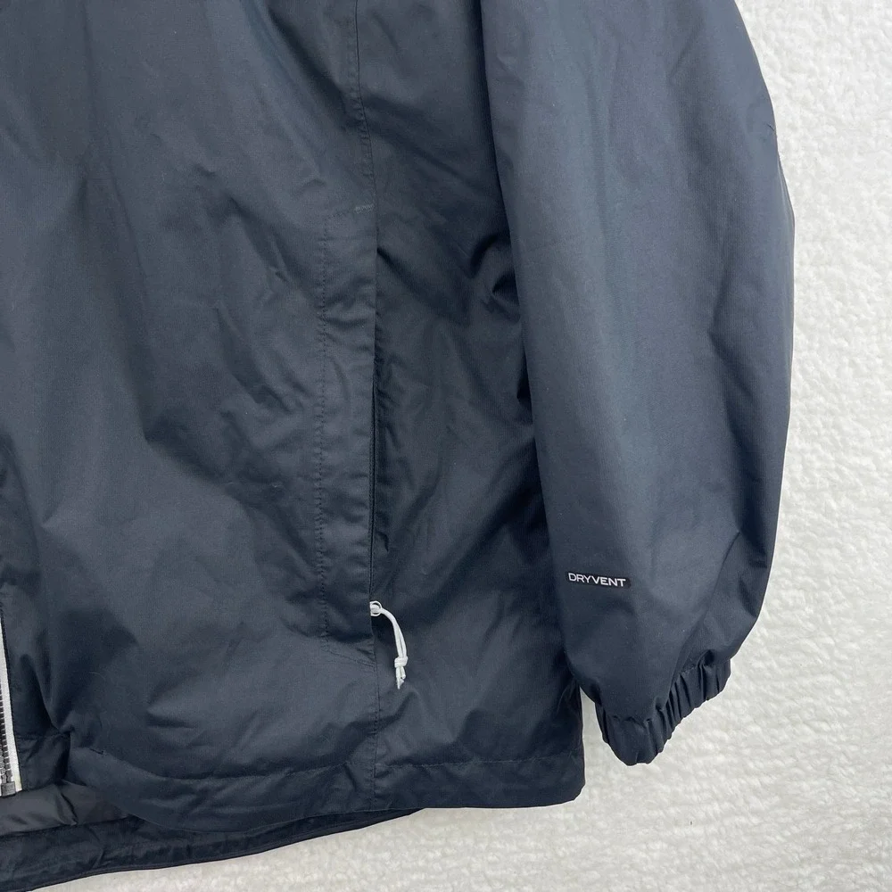 The North Face Jacket Mens XXL Black DryVent Hooded Outdoor Waterproof Coat